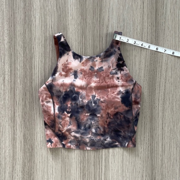 Lululemon High-Neck Align Tank Top Topaz/Grey 2 - Picture 6 of 10